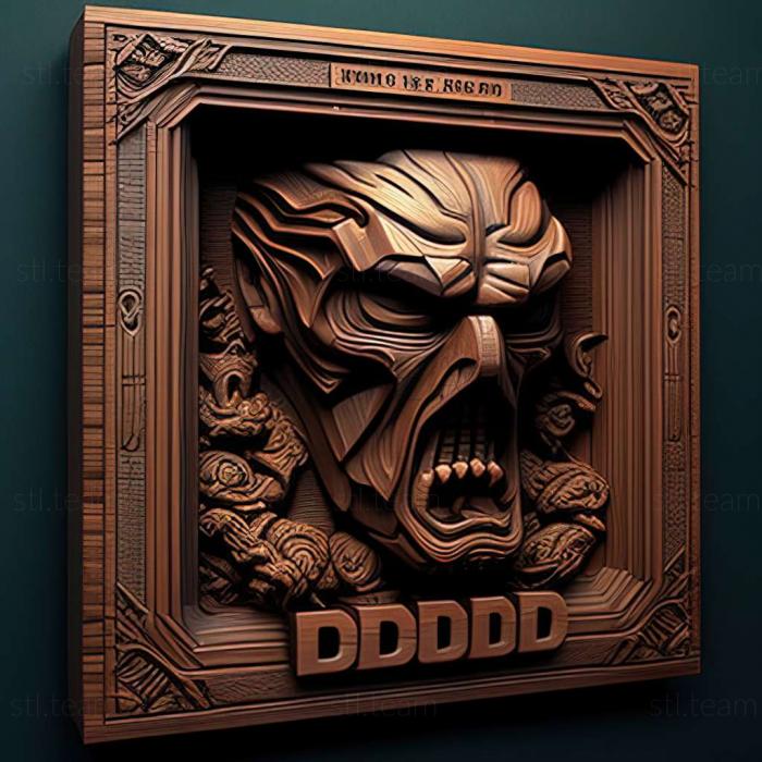 3D model Doom 3 BFG Edition game (STL)